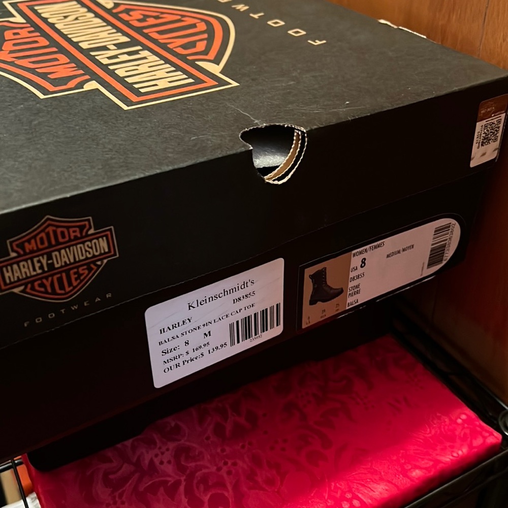 Brand New Harley Davidson Riding Boots
